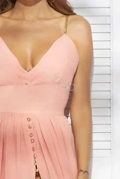 Store Alissa - Salmon Long Dress Women Communion