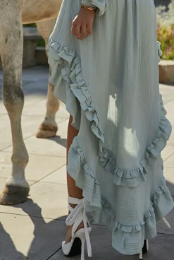 Discount Amber Green Set - Boho Set In A Shade Of Olive Women Sets