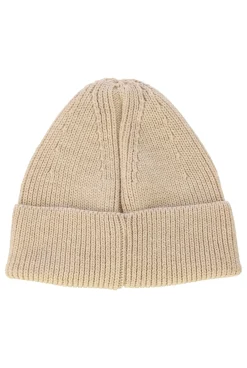 Discount Beige Winter Beanie With Lou Logo Women Winter Hats