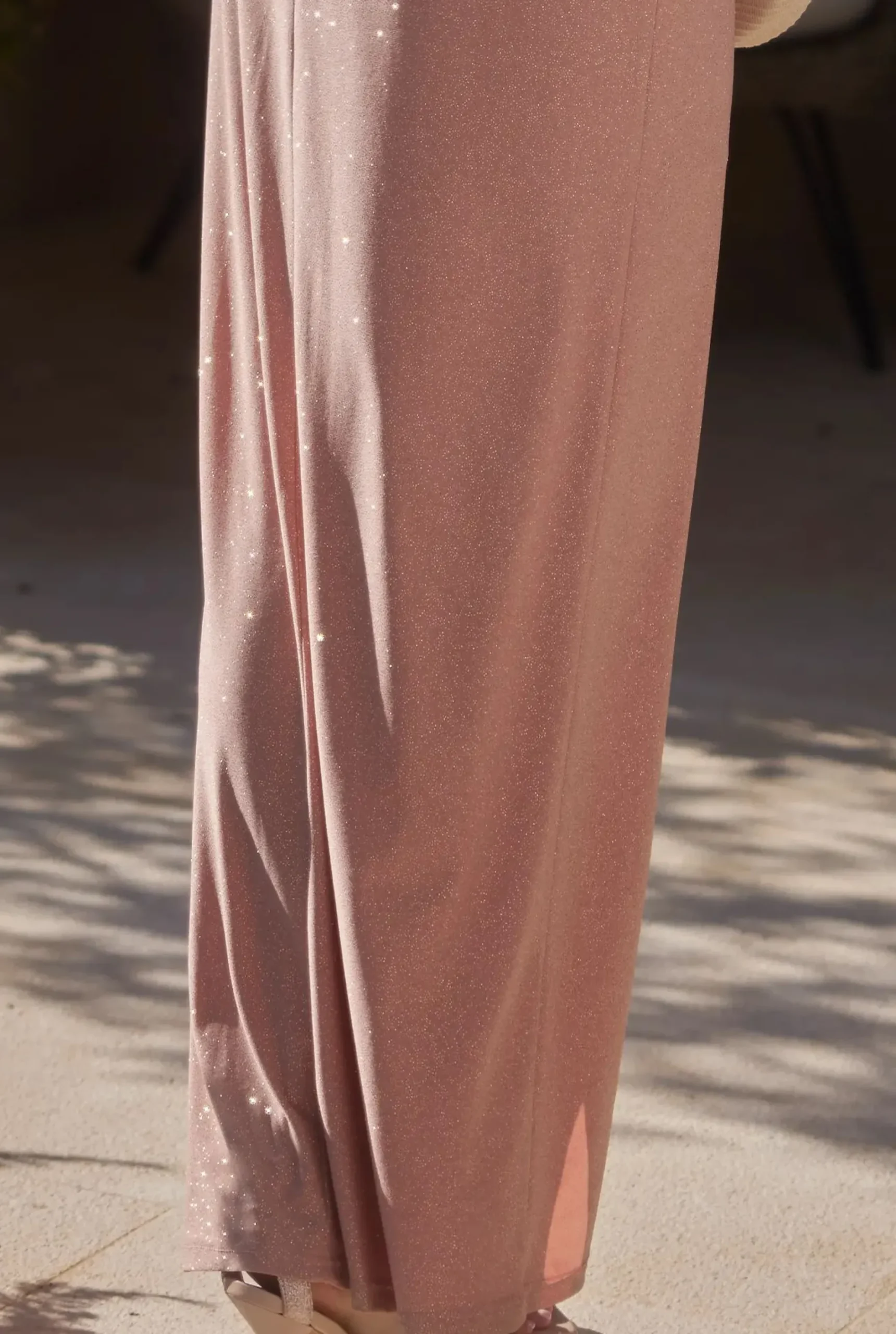 Flash Sale Bizim - Maxi Dress With Asymmetrical Neckline, Draping And Elegant Fronts Women New Year'S Eve