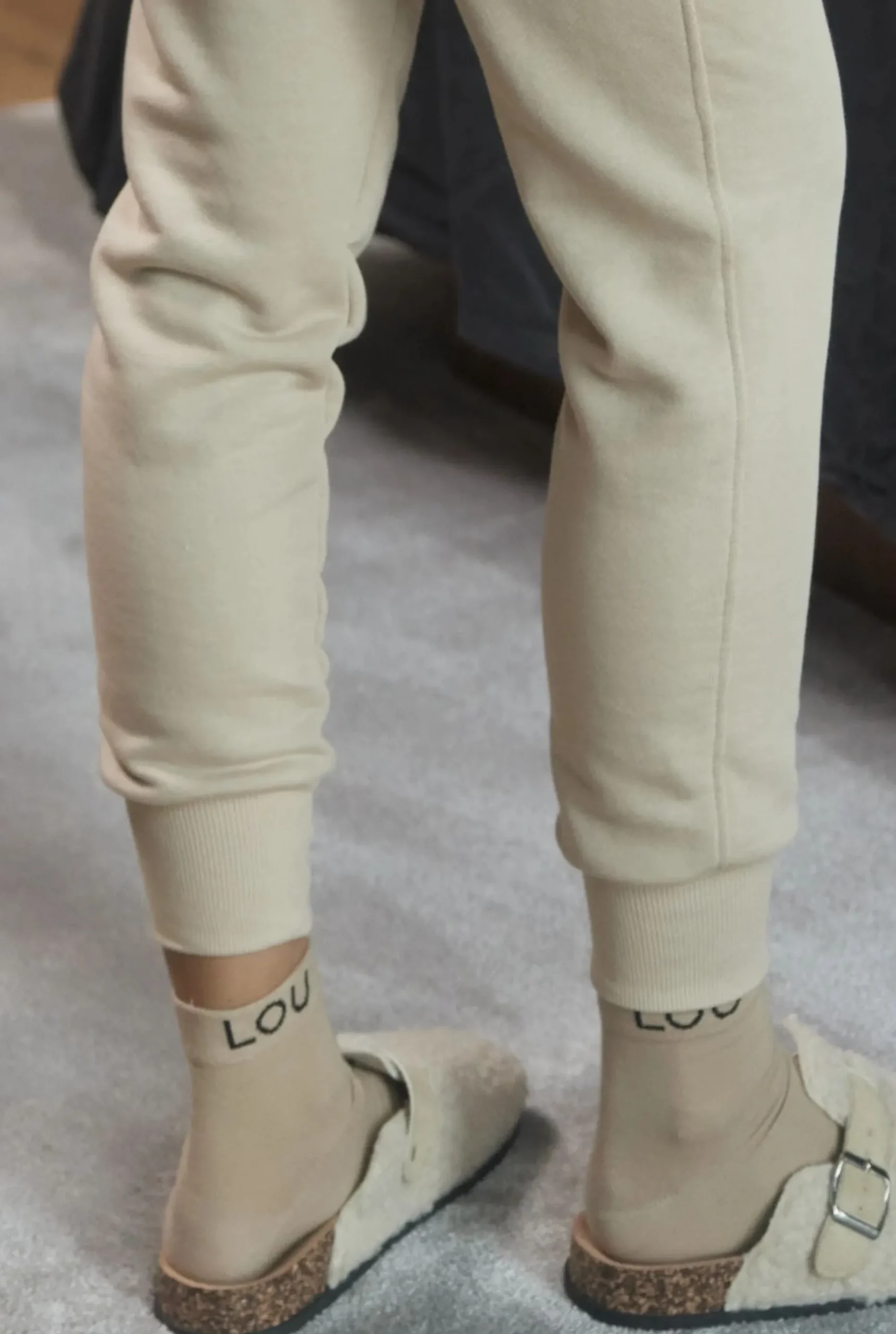 Flash Sale Boston Set - Comfortable Beige Tracksuit Set Women Tracksuits
