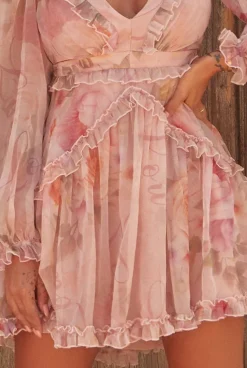 Best Brooke - Airy Dress Made Of Logged Fabric Women Wedding