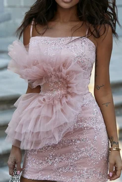 Outlet Darnell - Fashion Abstraction In A Mini Dress Women Wedding
