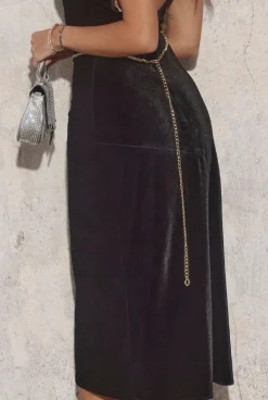 New Fabrice - Velour Midi With Jewellery Accent Women Wedding