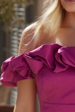 Online Glenn - Mini Dress With Ruffles Women Wedding