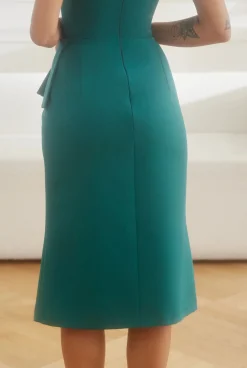 Discount Horizon - Phenomenal Midi Dress In Luscious Green Women Wedding