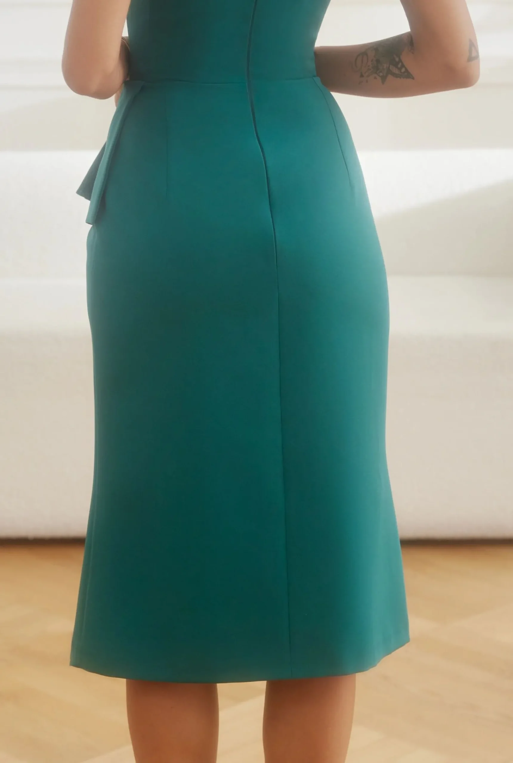 Discount Horizon - Phenomenal Midi Dress In Luscious Green Women Wedding