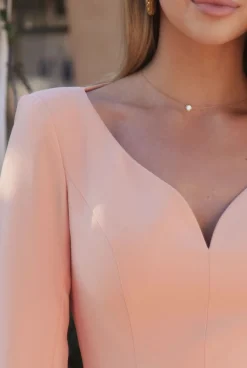 Fashion Infinity - Long Sleeve Dress With Fancy Finish Women Wedding