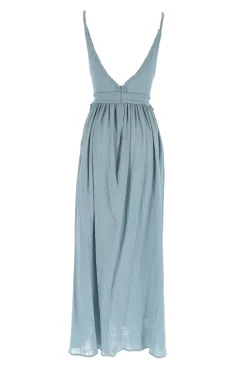 Store Jiho - Maxi Boho Dress In Sea Color Women Every Day