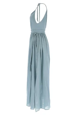Store Jiho - Maxi Boho Dress In Sea Color Women Every Day
