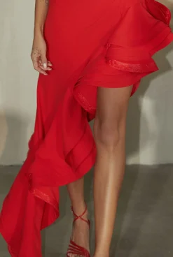 Store Kalista - Red Dress In Spanish Rhythm Women Wedding