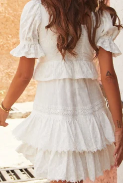 Fashion Laura - Subtle Boho Style Dress With A Tie Women Every Day