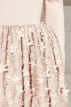 Sale Laurelle - Dirty Pink Flared Dress Women New Year'S Eve