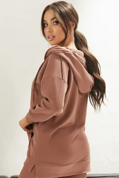 Cheap Marusha - Chocolate Tracksuit With Logo Embroidery Women Tracksuits