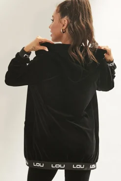 Outlet Missi - Three-Piece Velour Tracksuit With Logical Elastics Women Tracksuits