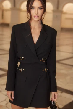Shop Olena Skirt - Black Envelope Mini Skirt Women Sets
