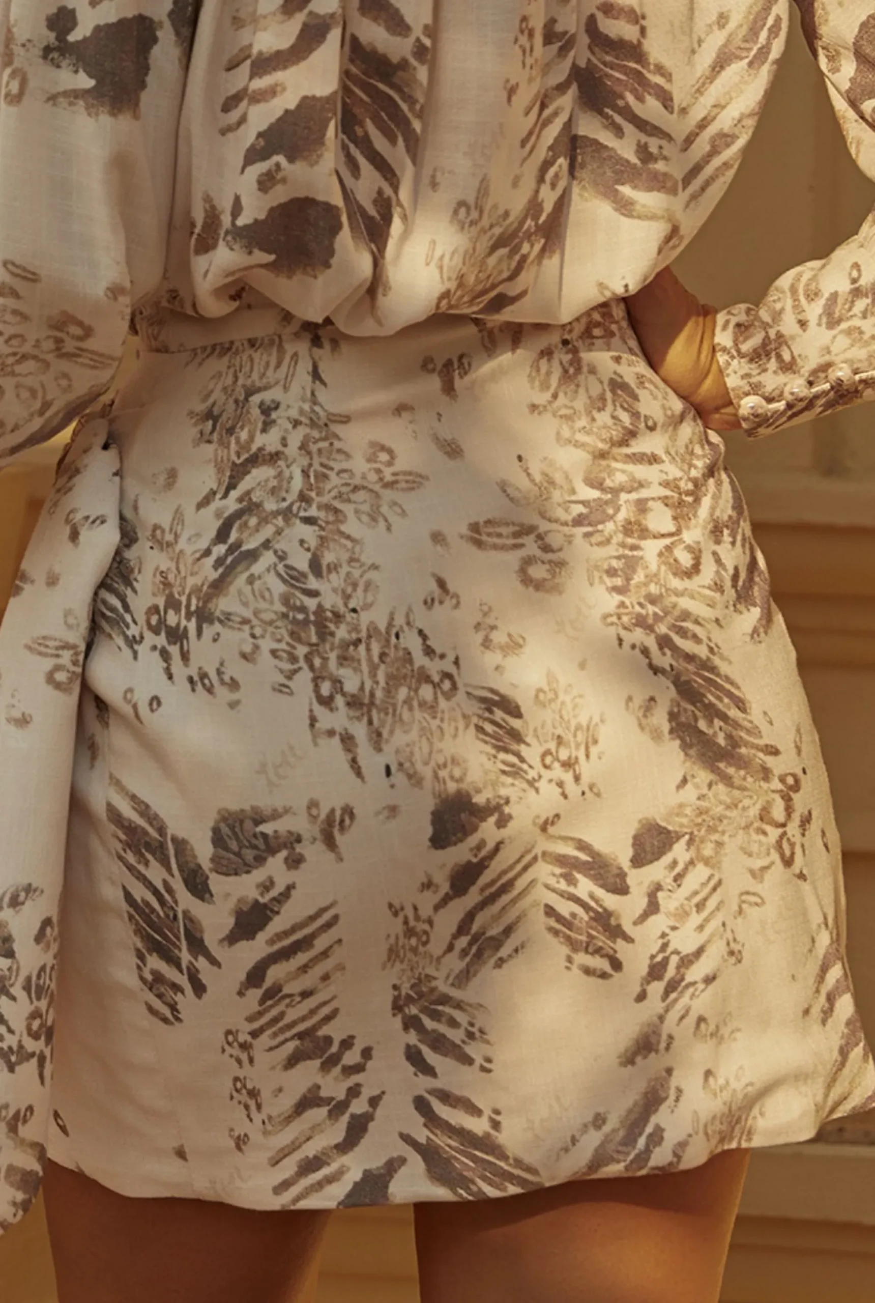 Hot Olivet - Comfortable Dress With An Original Print Women Every Day