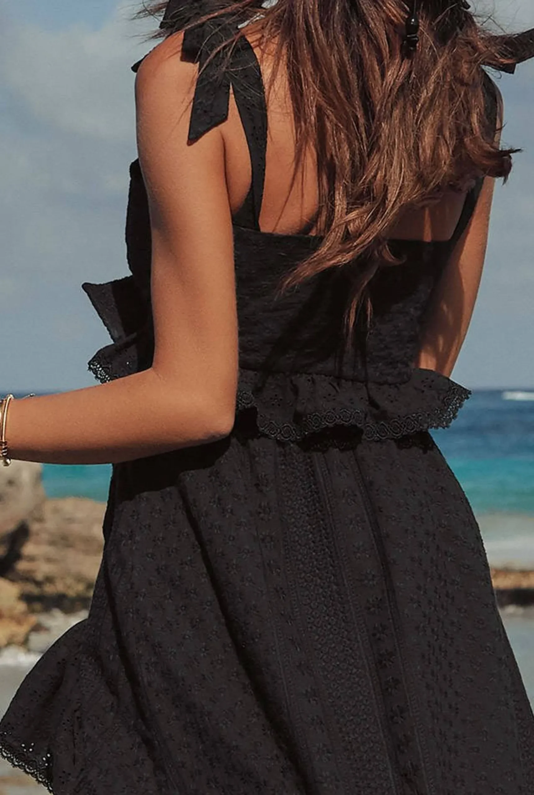Online Peggie - Black Boho Style Set Women Sets