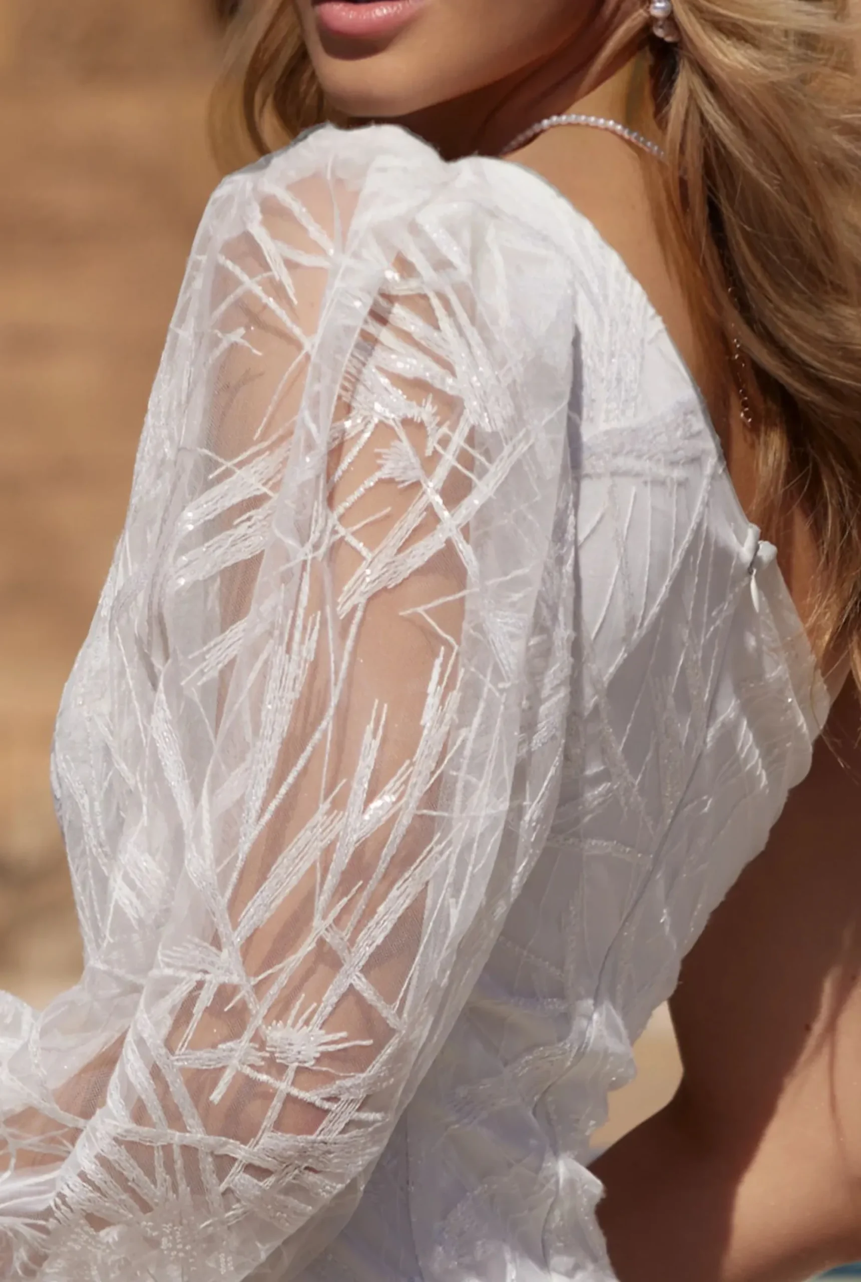 Best Roseane - Maxi Asymmetry In Broken White Women Wedding