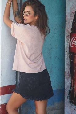 Discount Rufaro - Graphite Denim Skirt Women Skirts