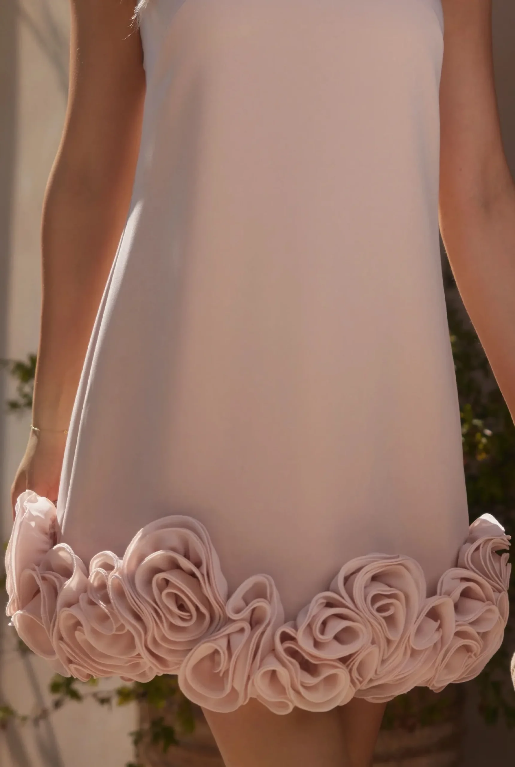 Hot Sansita - Mini Dress With Fancy Bottom Women Christening