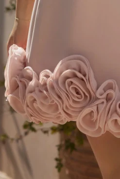 Hot Sansita - Mini Dress With Fancy Bottom Women Christening