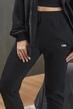 Sale Saura Black Tracksuit Set In Black Women Tracksuits