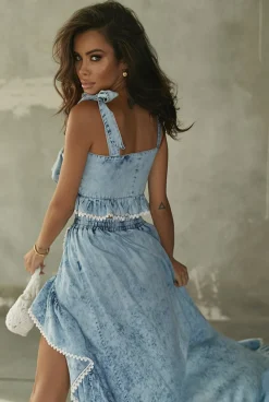 Store Yvette - A Denim Set In A Seaside Atmosphere Women Sets