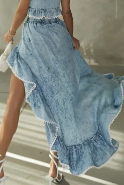 Store Yvette - A Denim Set In A Seaside Atmosphere Women Sets